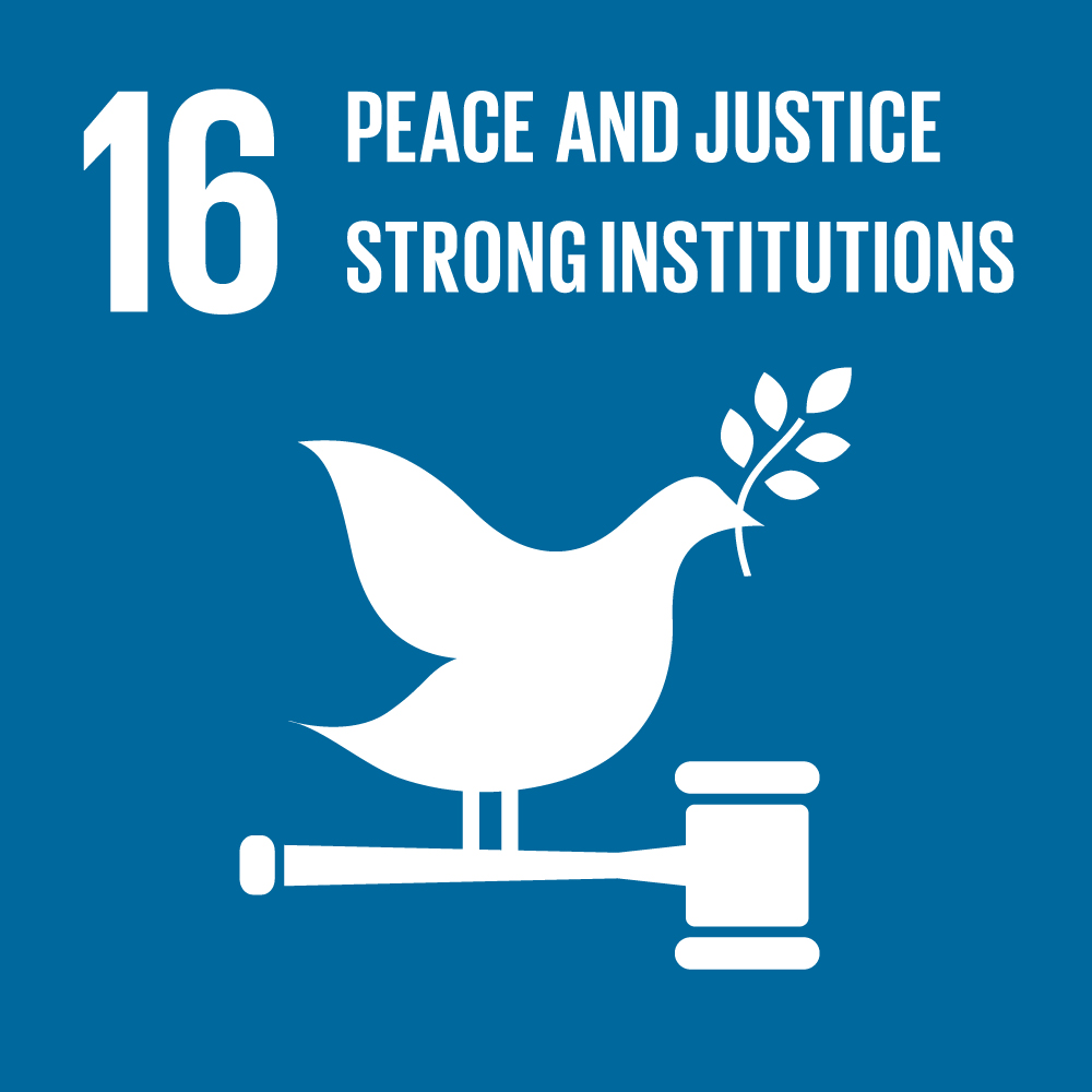 goal 16, peace and justice strong institutions